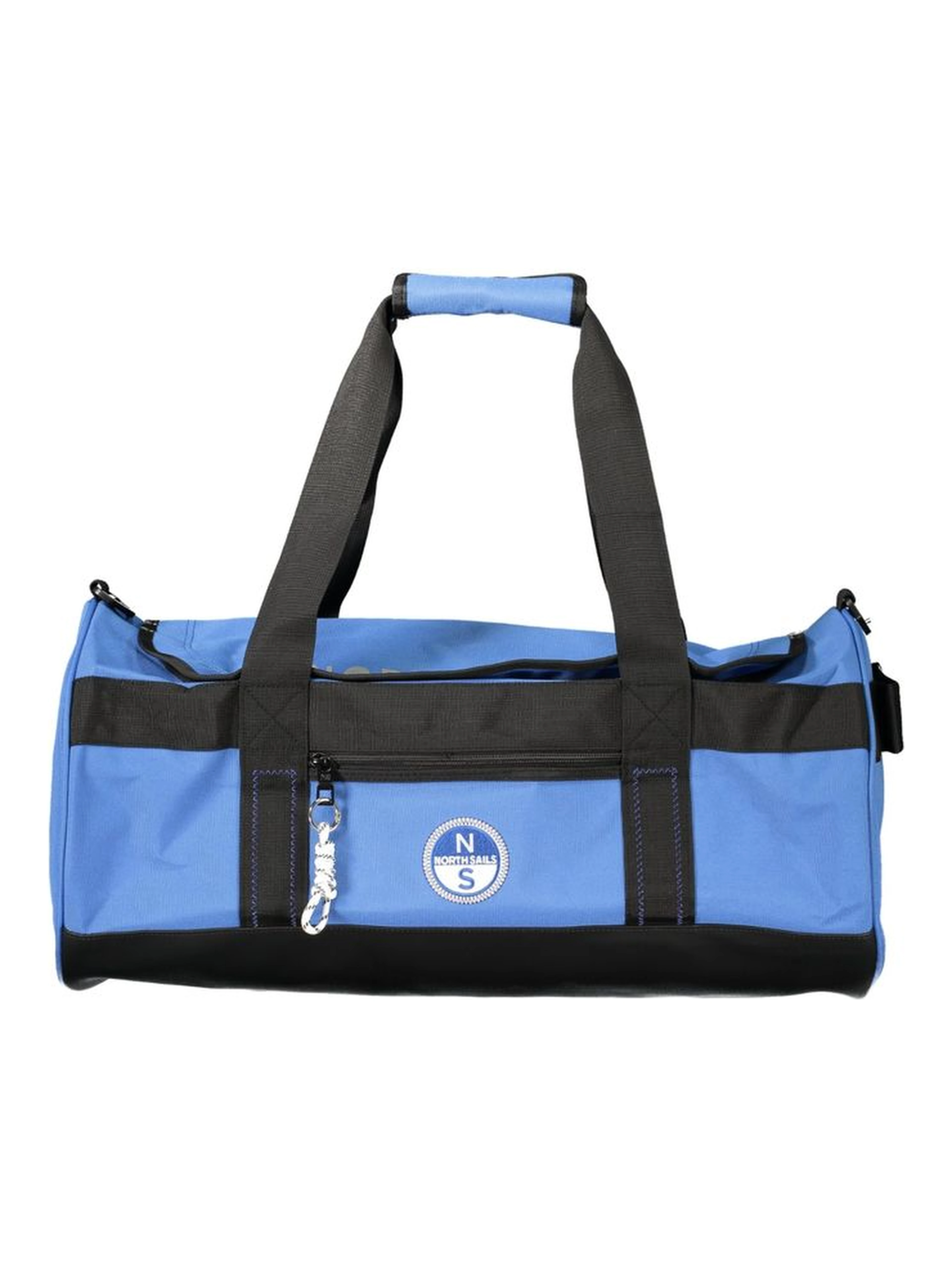 Blue Polyester Handbag