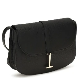 Black Calf Leather Bos Taurus Shoulder Bag