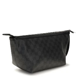 Black Fabric Clutch Bag