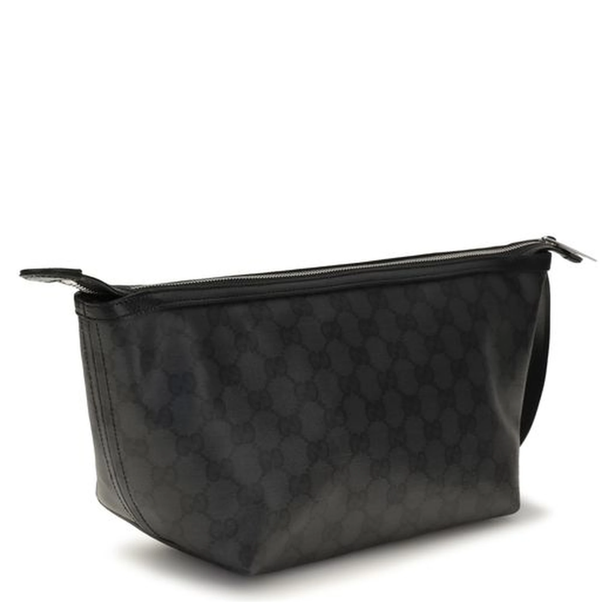 Black Fabric Clutch Bag