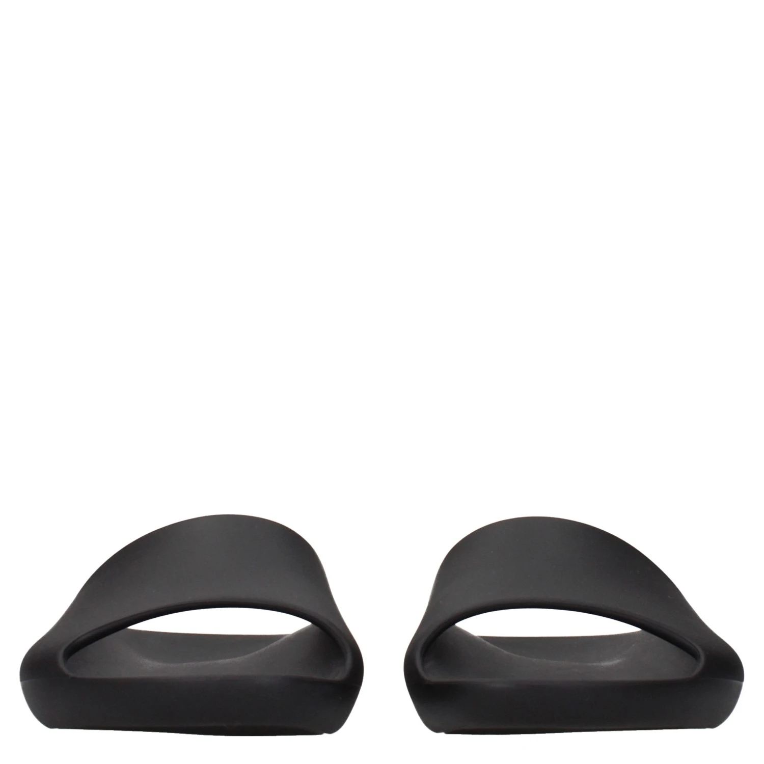 Black Cotton Slippers