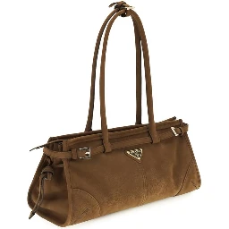 Brown Calf Leather Bos Taurus Handbag