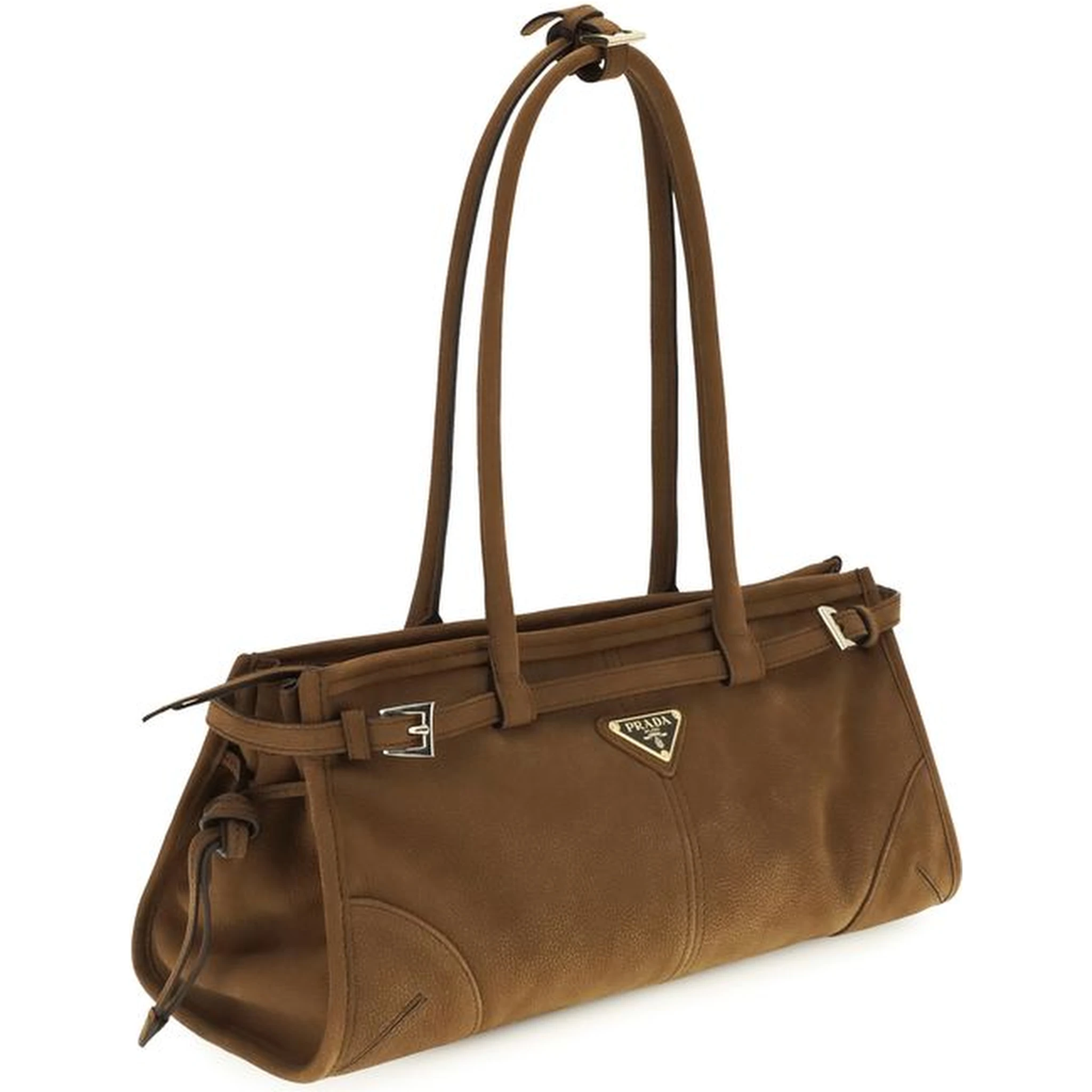 Brown Calf Leather Bos Taurus Handbag