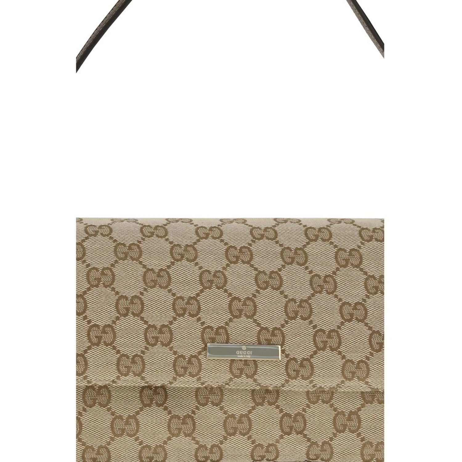 Brown Fabric Handbag