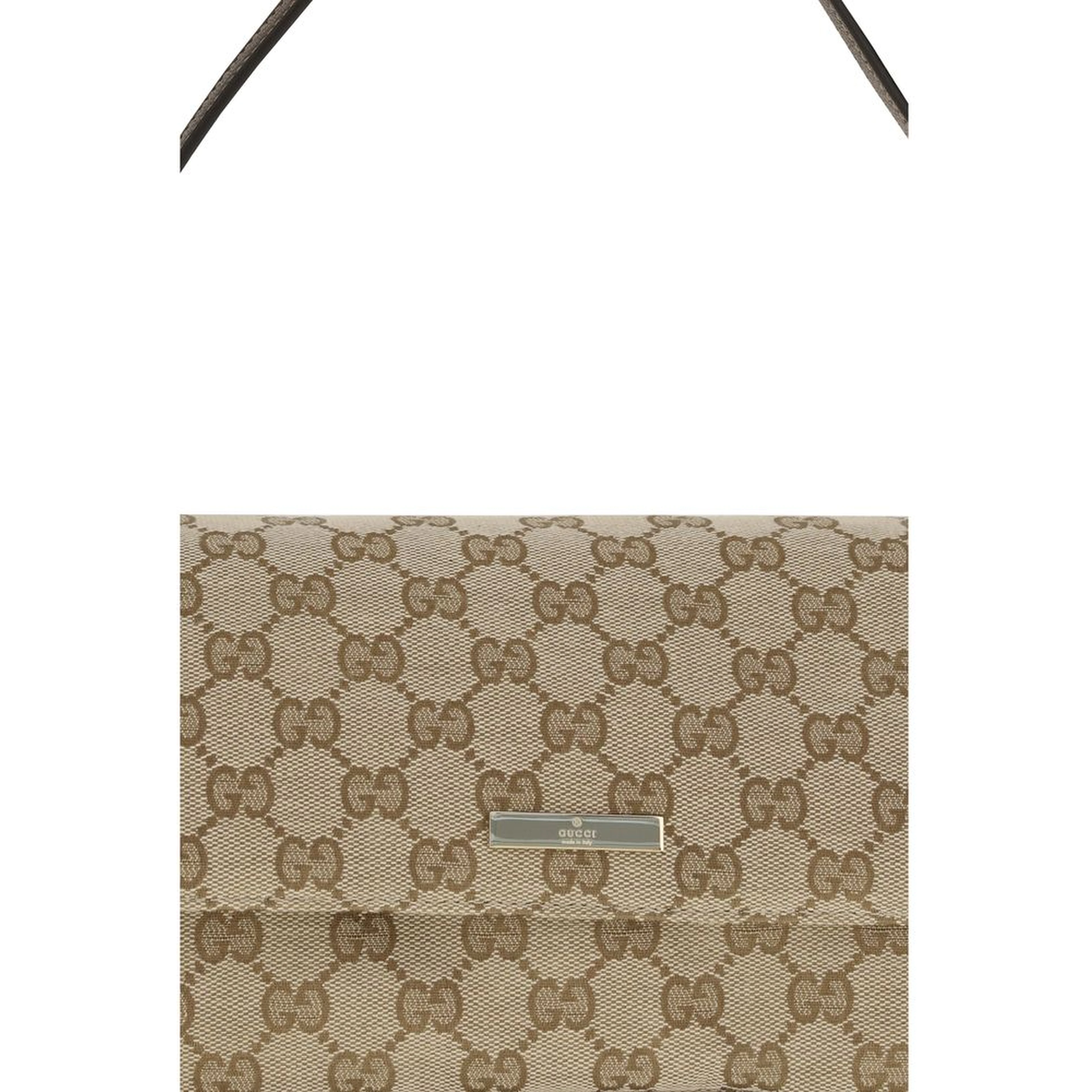 Brown Fabric Handbag