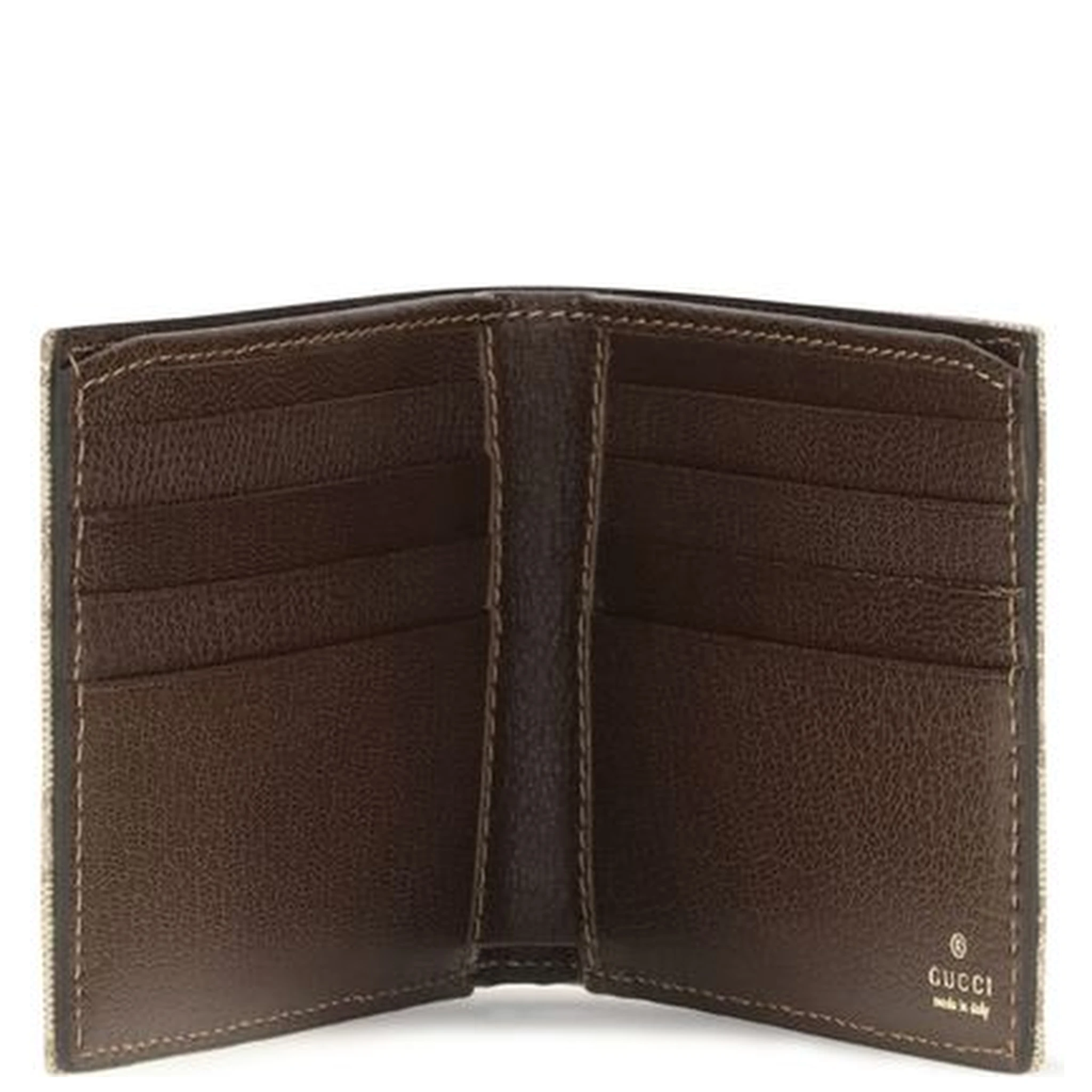 Beige Fabric Wallet