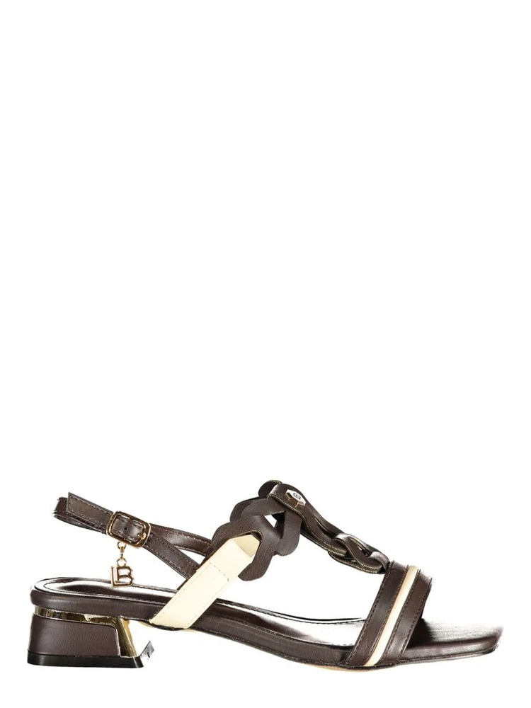 Brown Polyurethane Women's Sandal