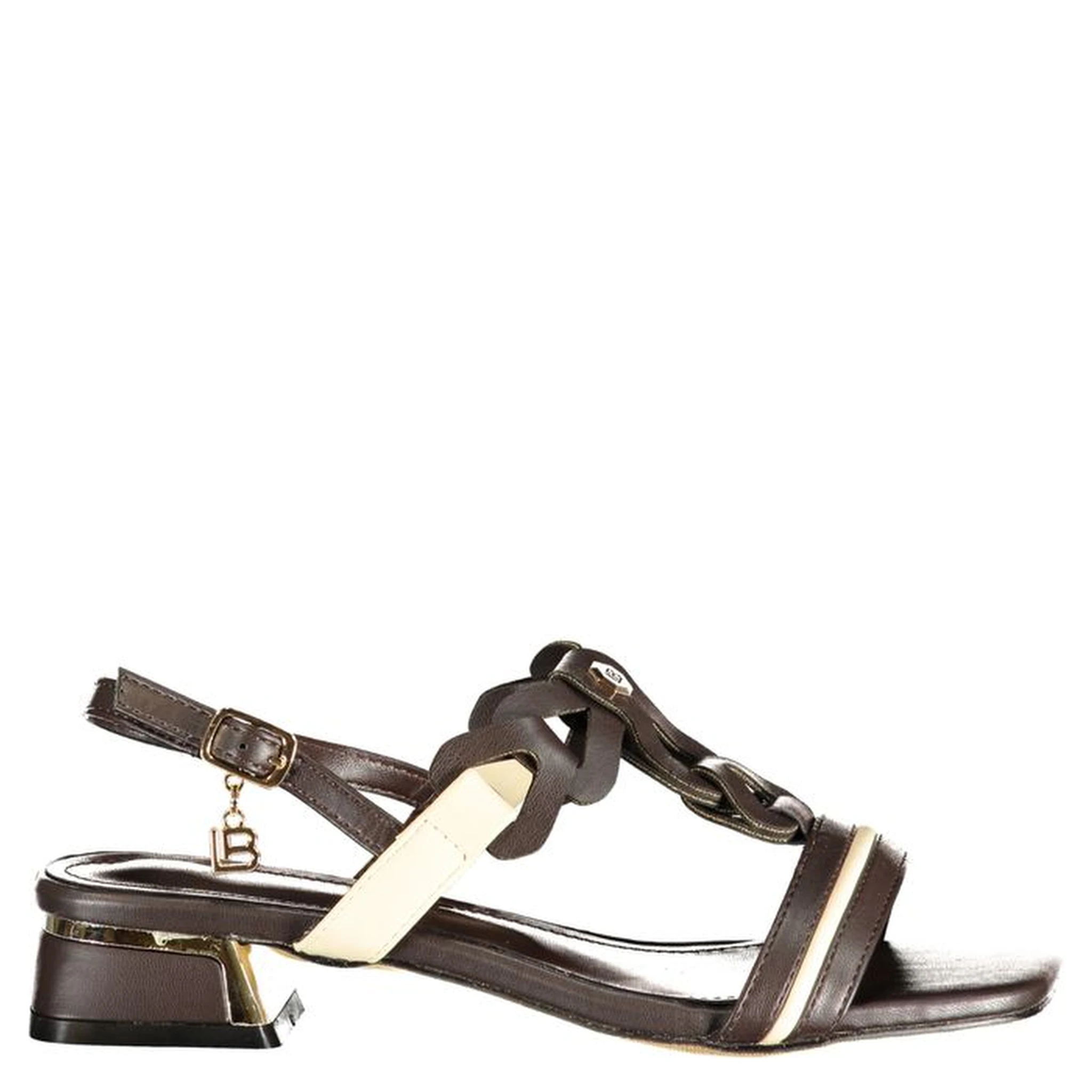 Brown Polyurethane Women's Sandal