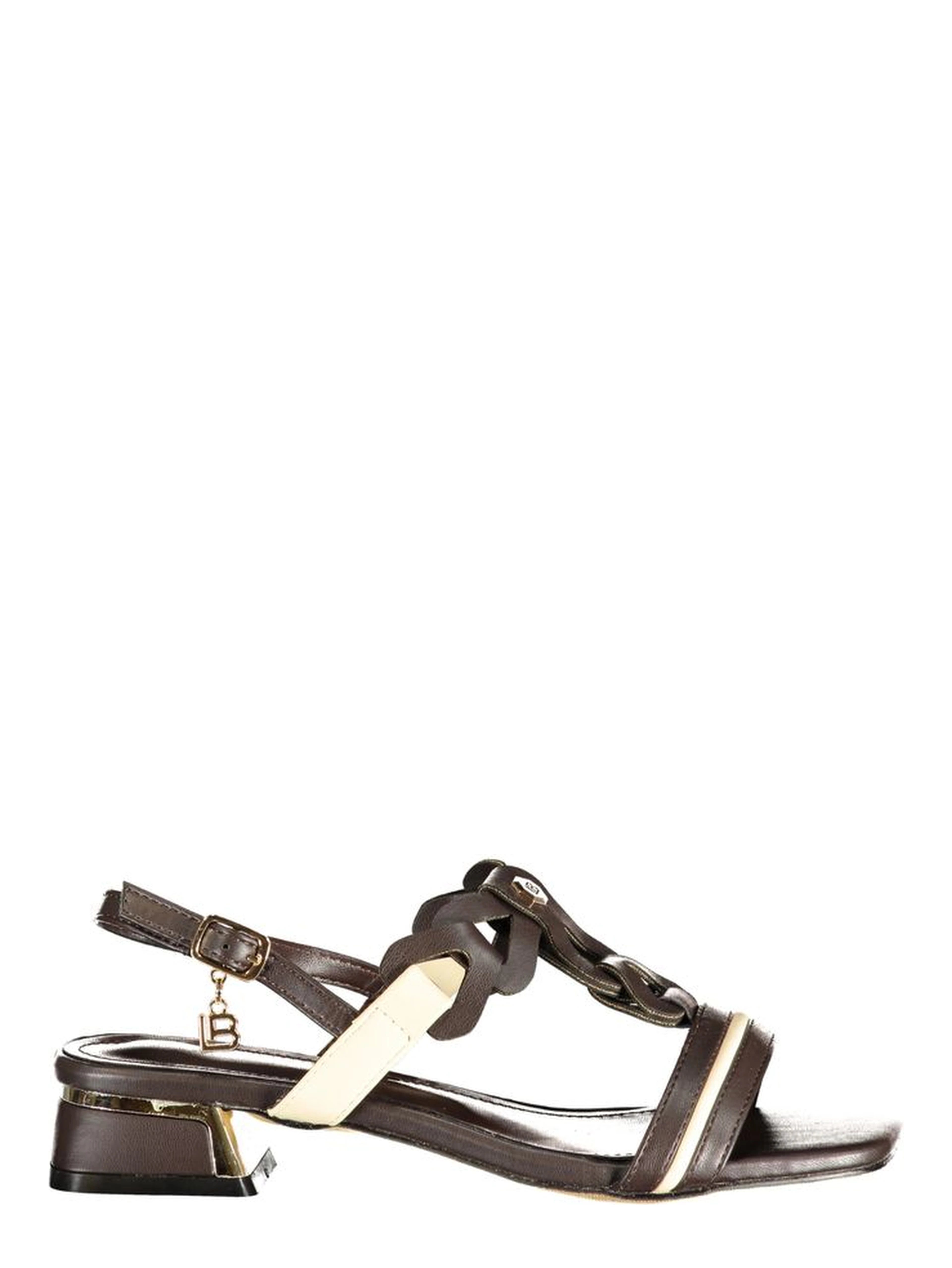 Brown Polyurethane Women's Sandal