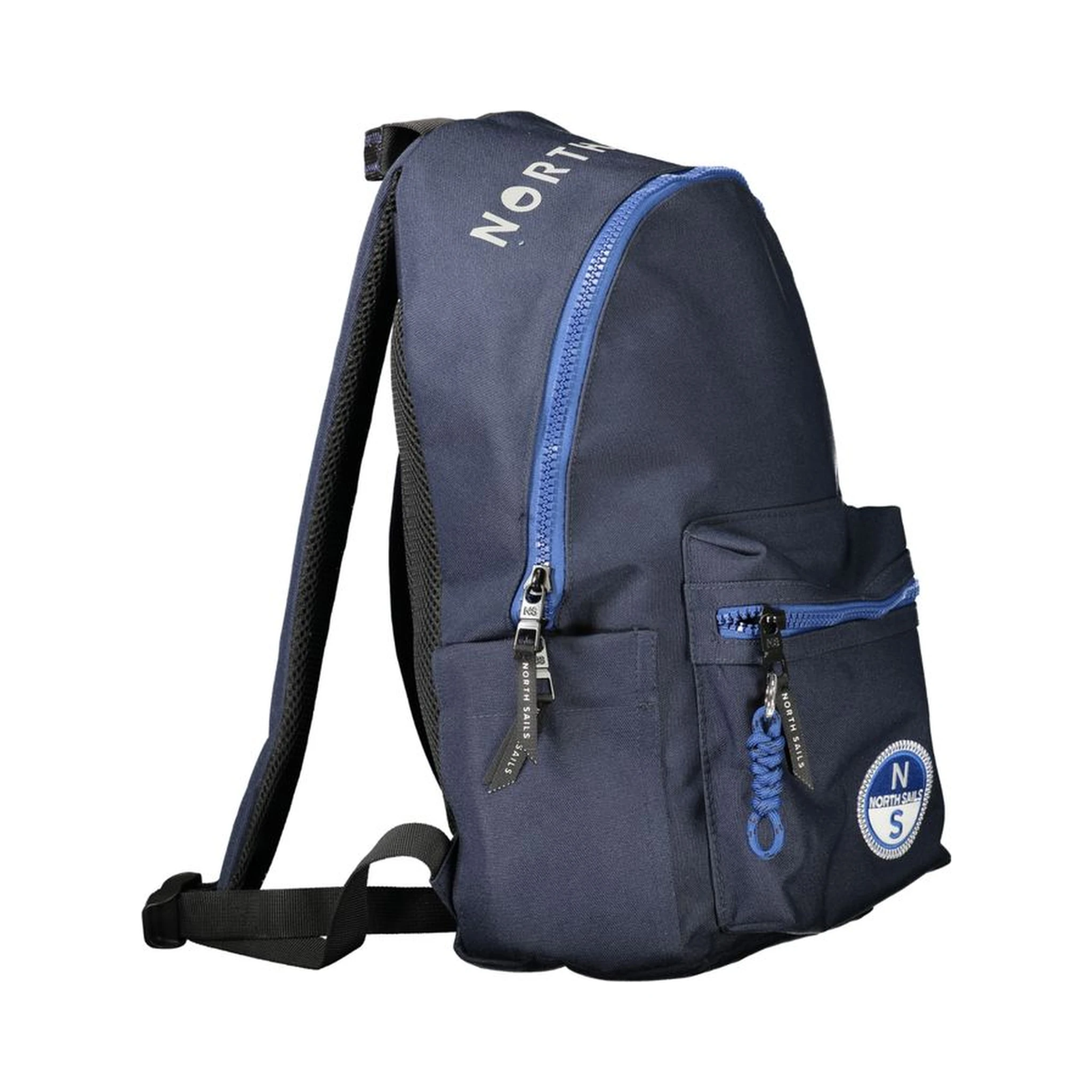 Blue Polyester Backpack