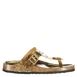 Bronze Polyurethane Women's Sandal