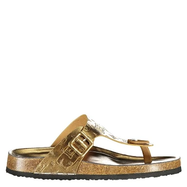 Bronze Polyurethane Women's Sandal