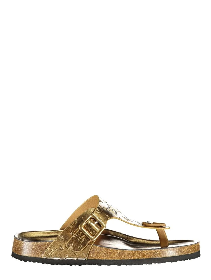 Bronze Polyurethane Women's Sandal
