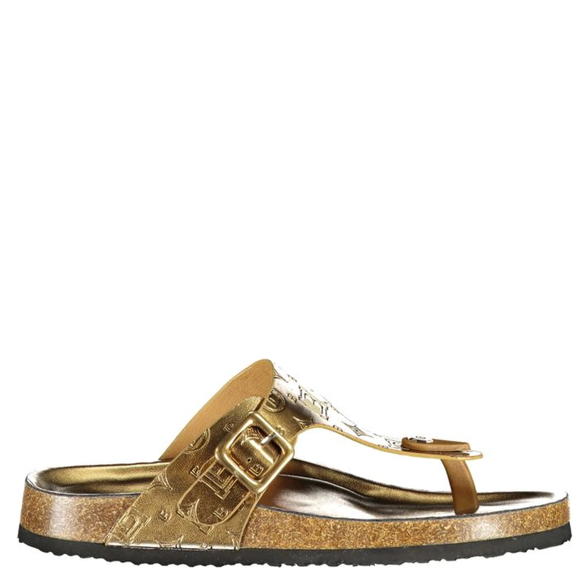 Bronze Polyurethane Women's Sandal