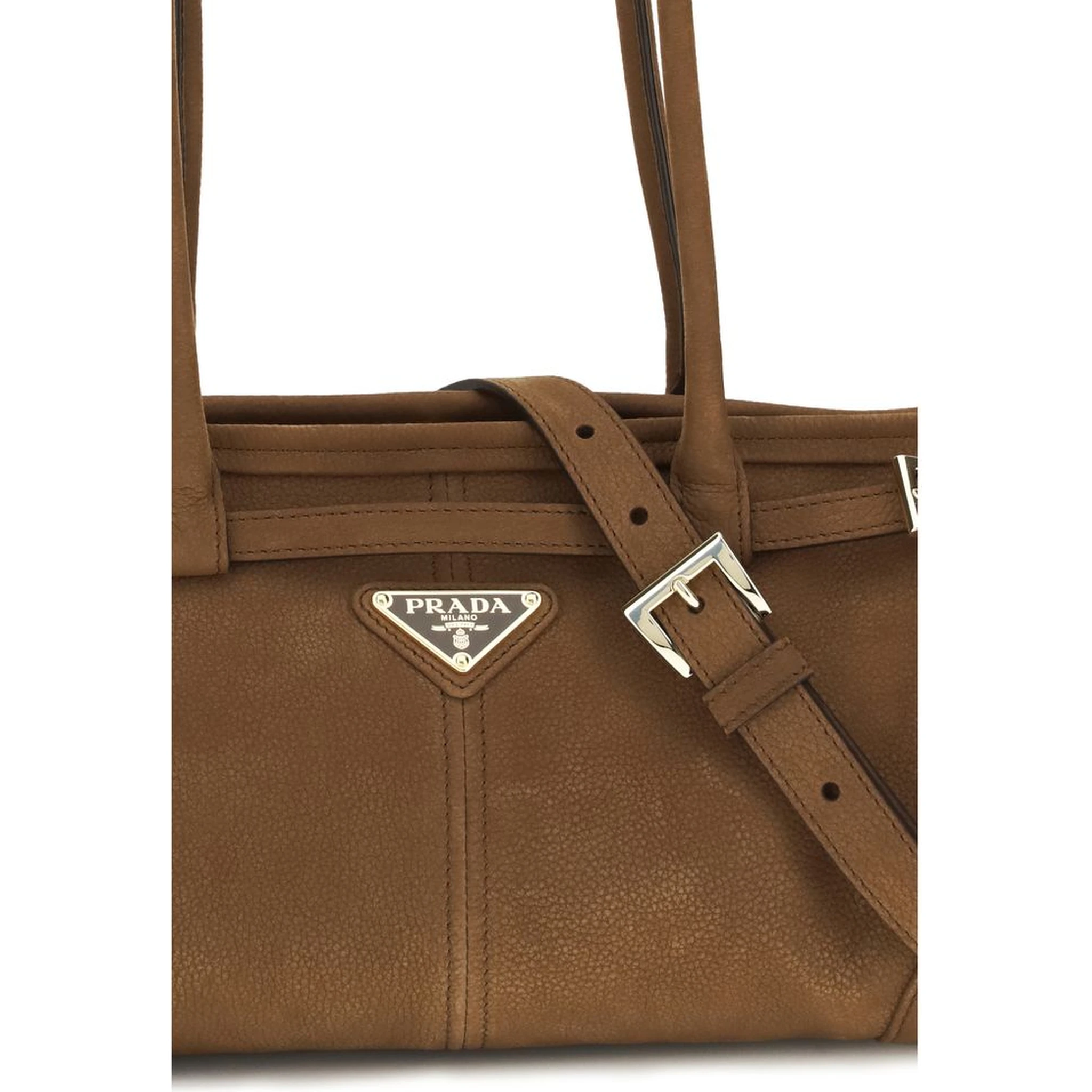 Brown Calf Leather Bos Taurus Handbag