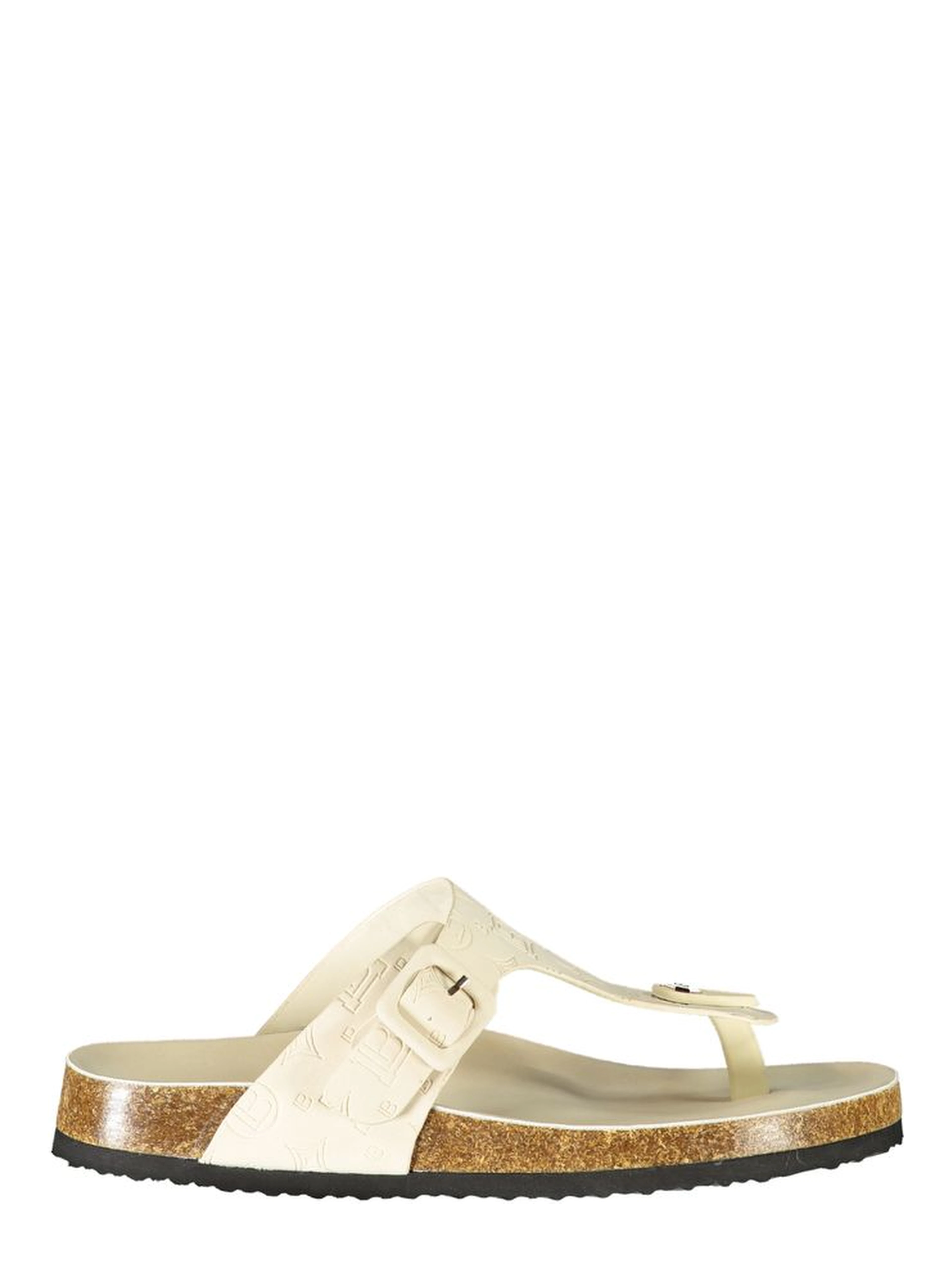 Bianco Poliuretano Donna Ciabatta for Effortless Elegance