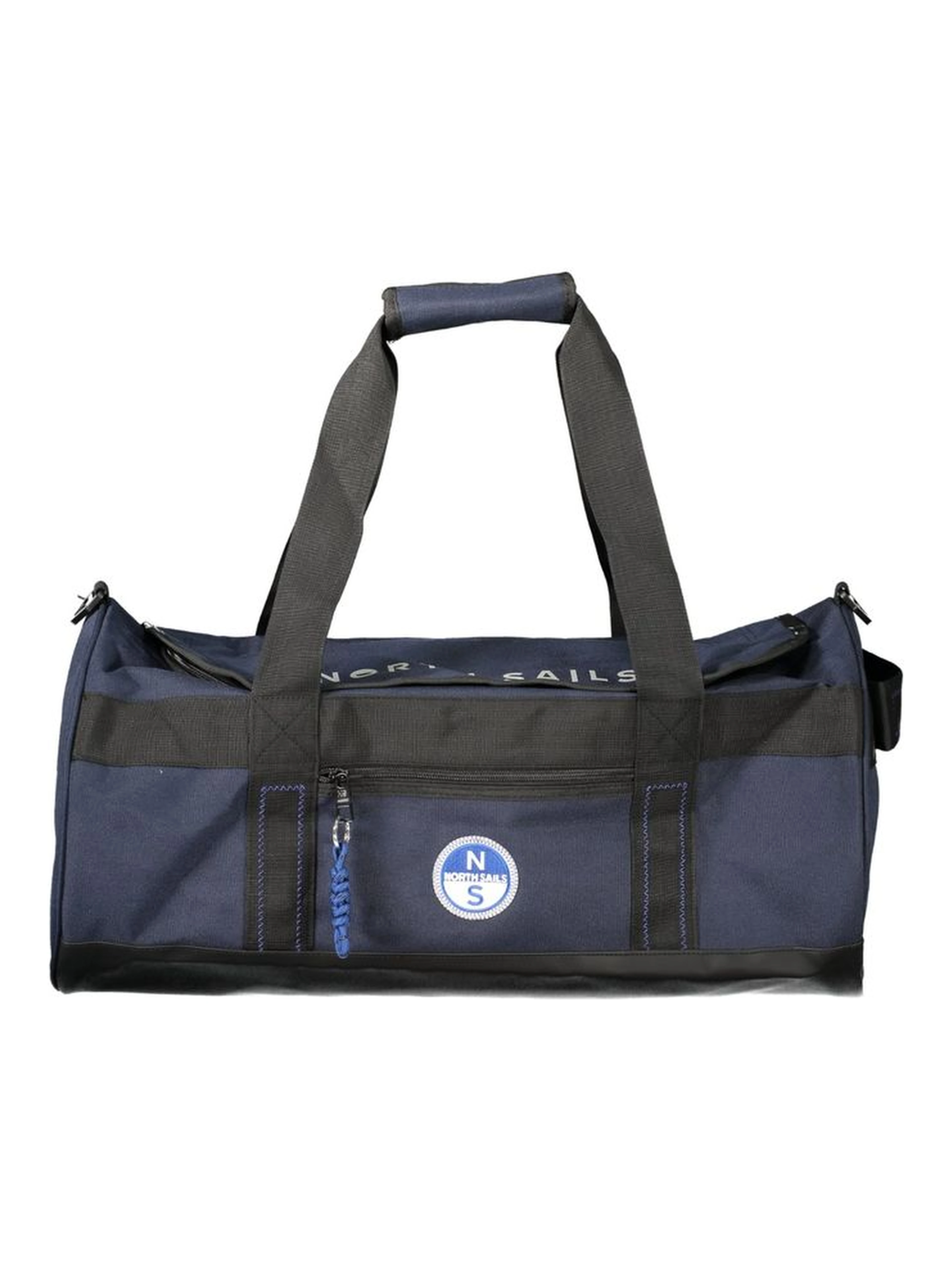 Blue Polyester Handbag