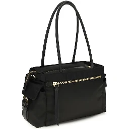 Black Polyamide Handbag