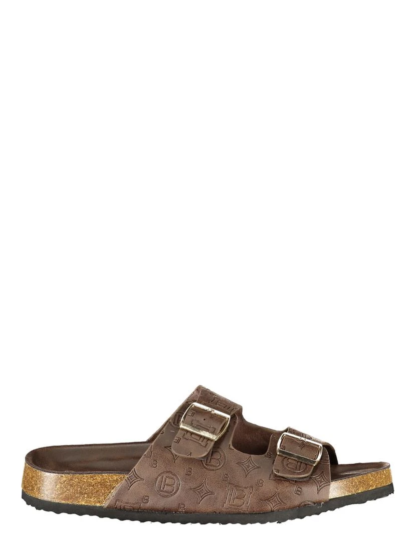 Brown Polyurethane Women's Sandal
