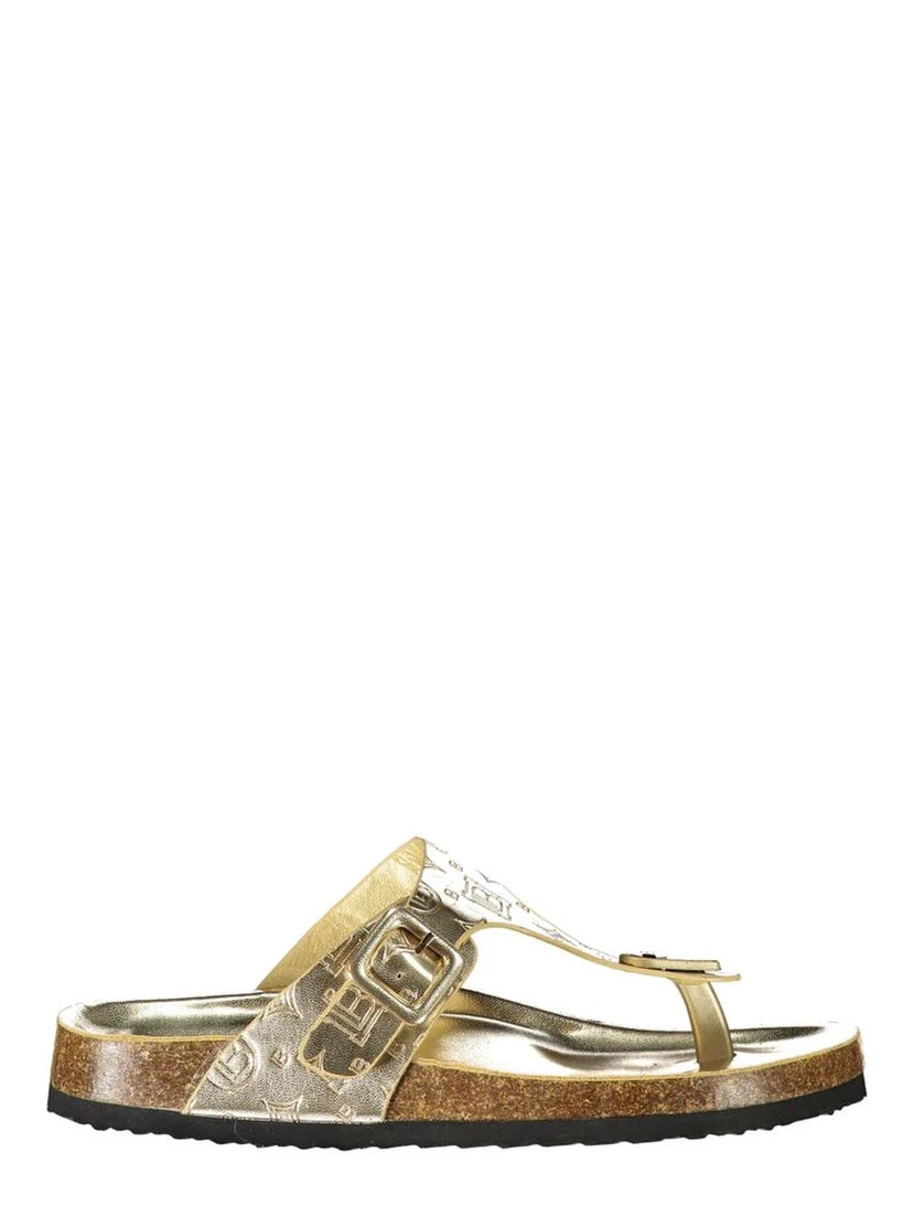 Gold Poliuretano Women's Slide