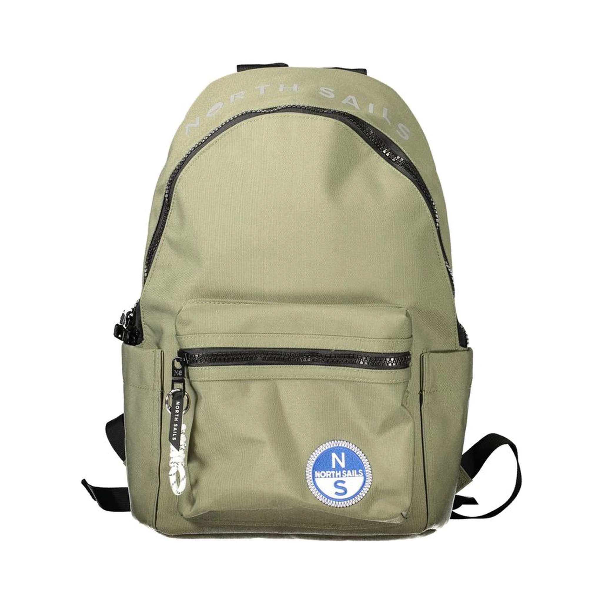 Green Polyester Backpack