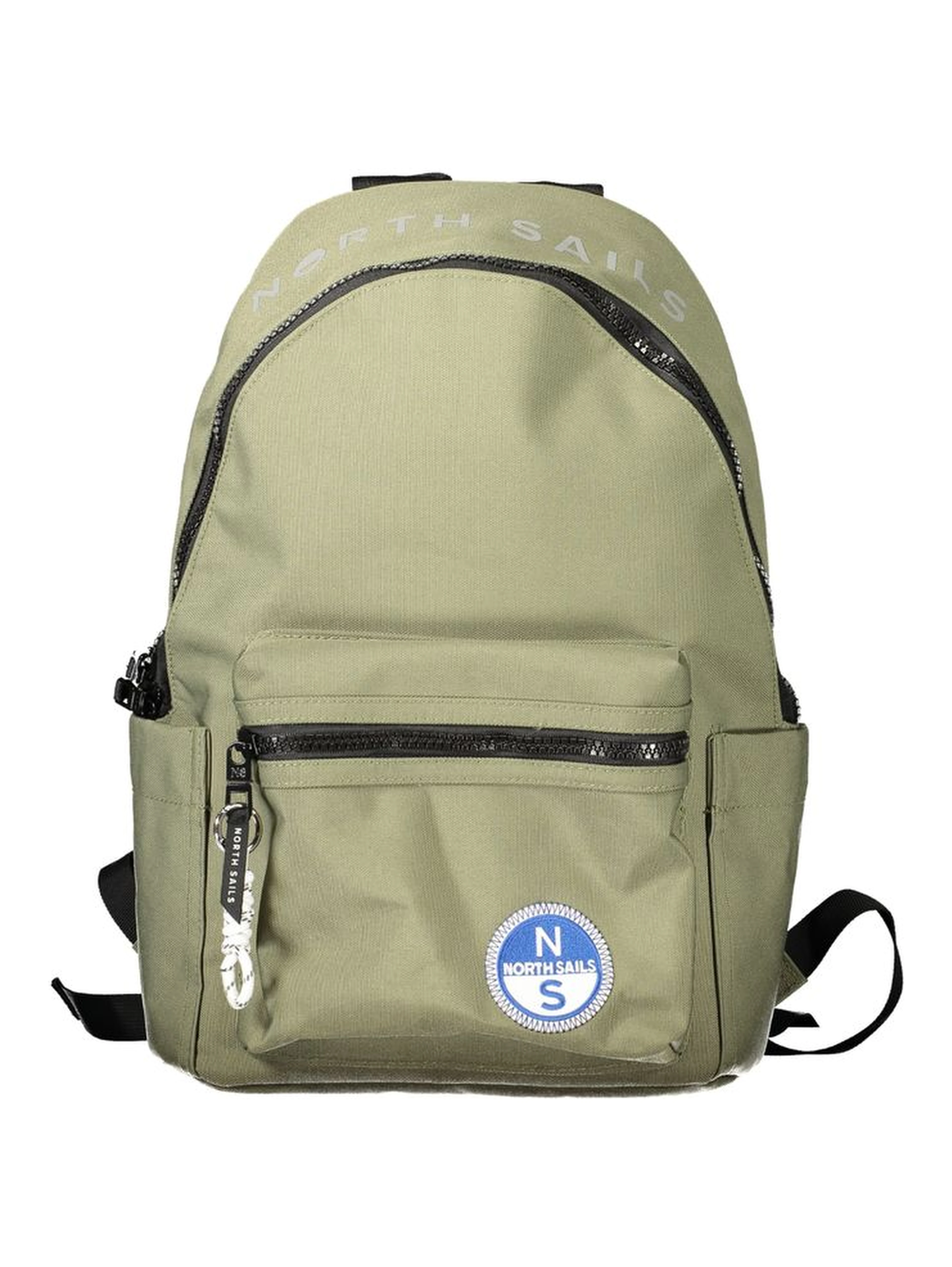 Green Polyester Backpack