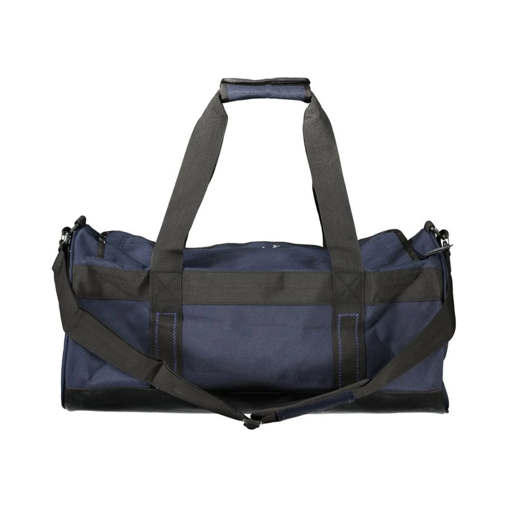 Blue Polyester Handbag