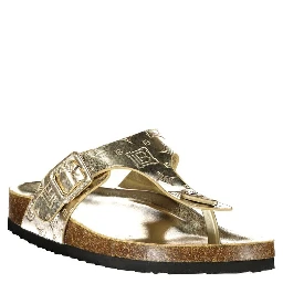 Gold Poliuretano Women's Slide