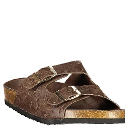Brown Polyurethane Women's Sandal