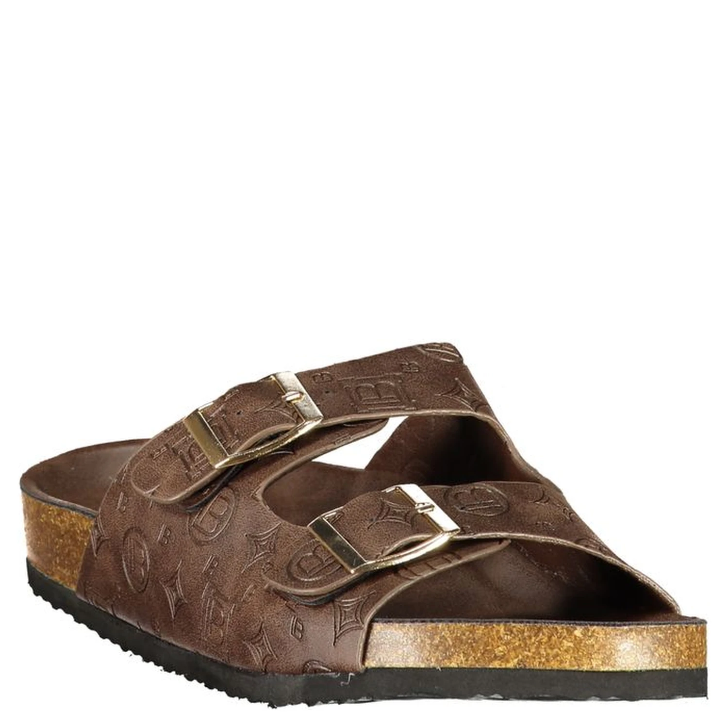 Brown Polyurethane Women's Sandal