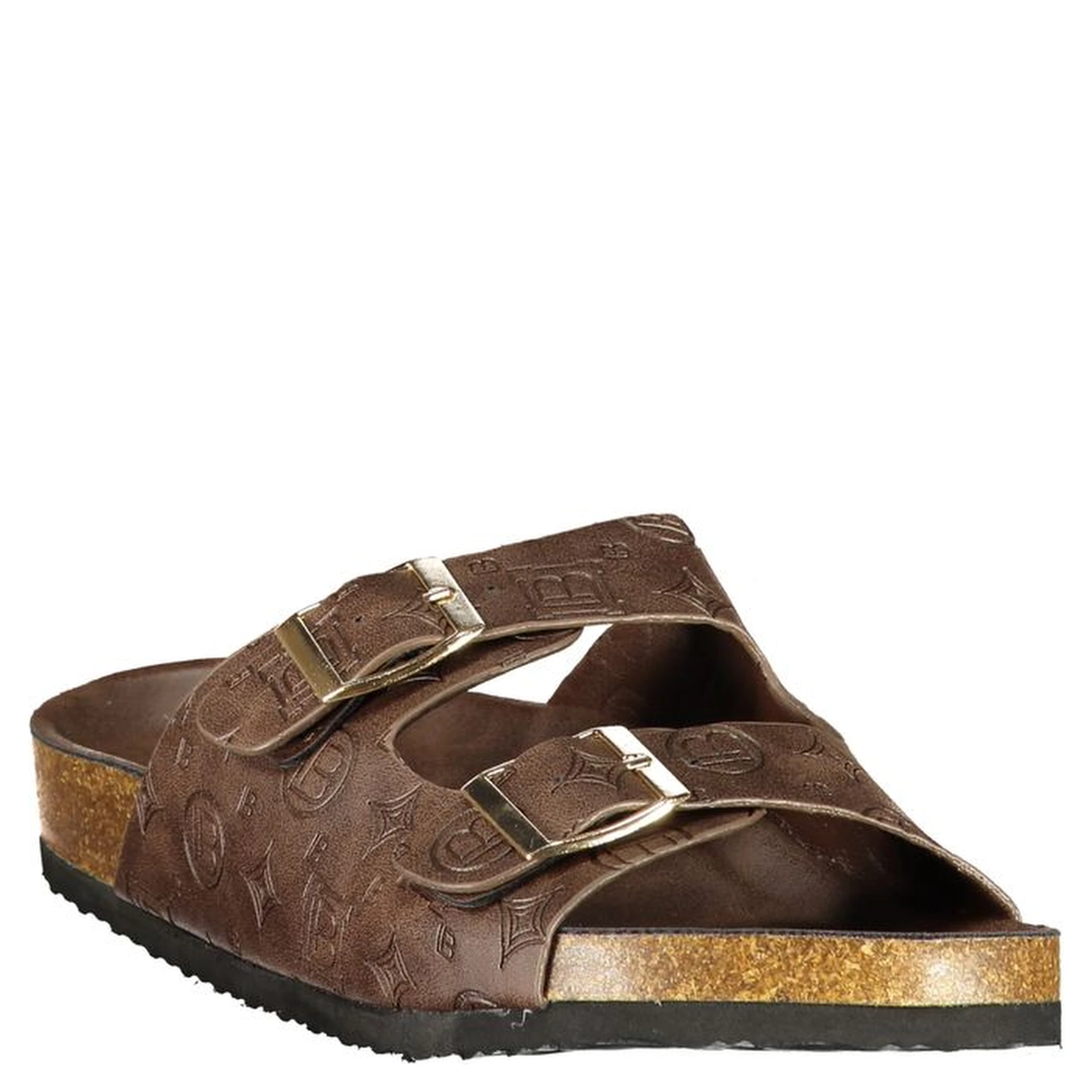 Brown Polyurethane Women's Sandal