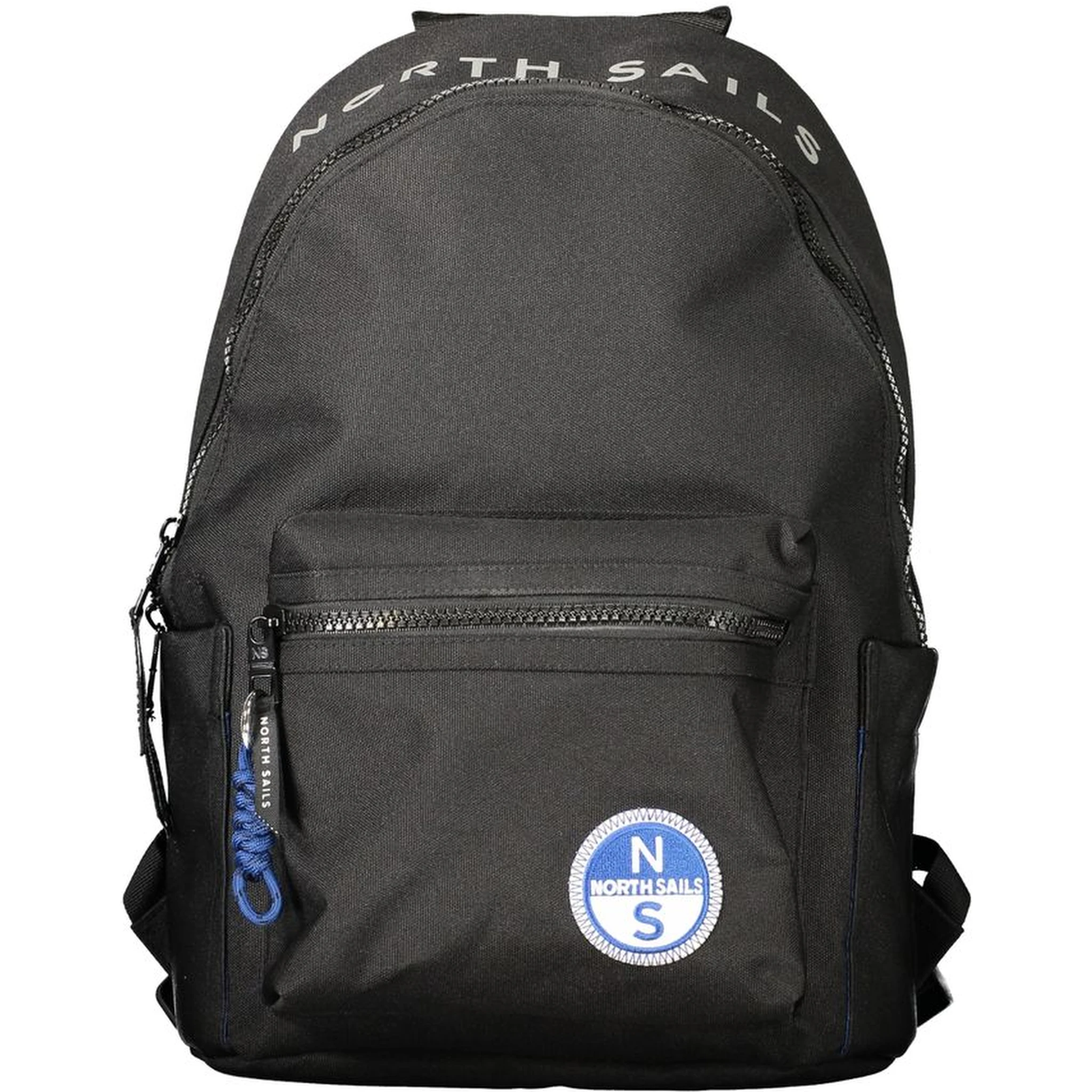 Black Polyester Backpack