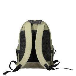 Green Polyester Backpack
