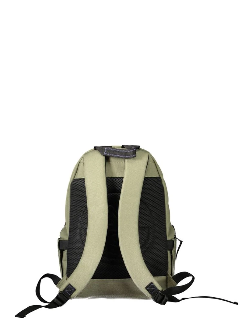 Green Polyester Backpack