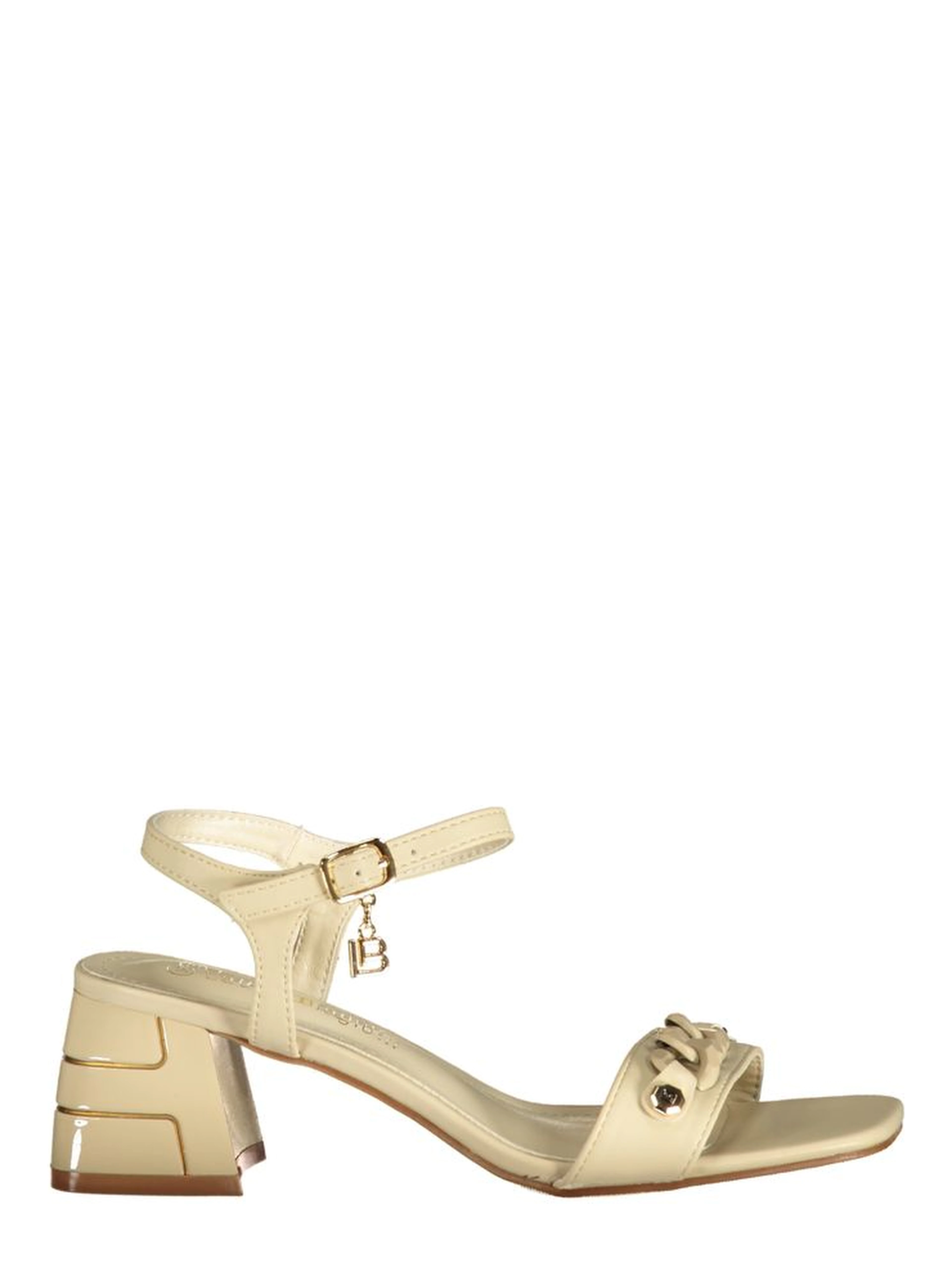 Beige Polyurethane Women's Sandal