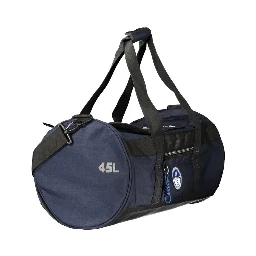 Blue Polyester Handbag
