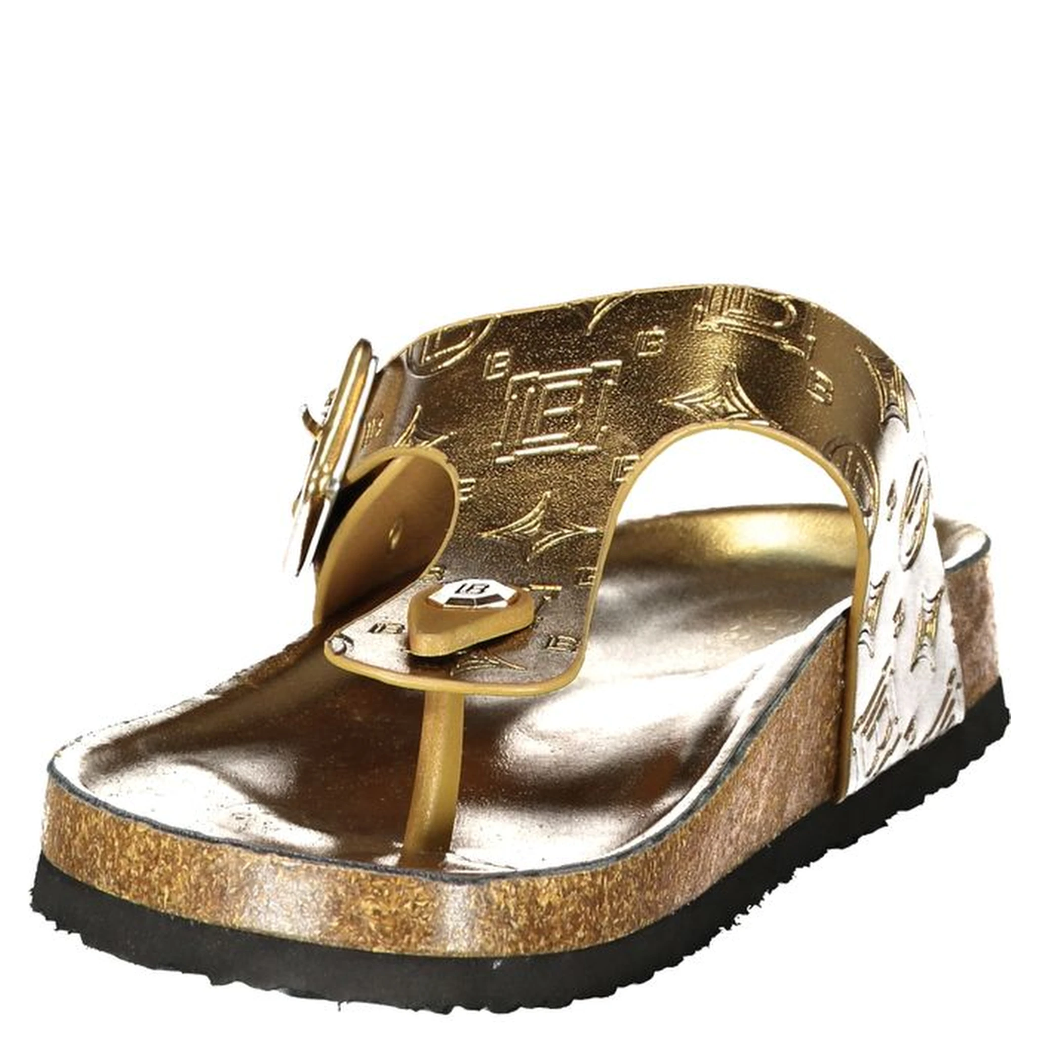 Bronze Polyurethane Women's Sandal