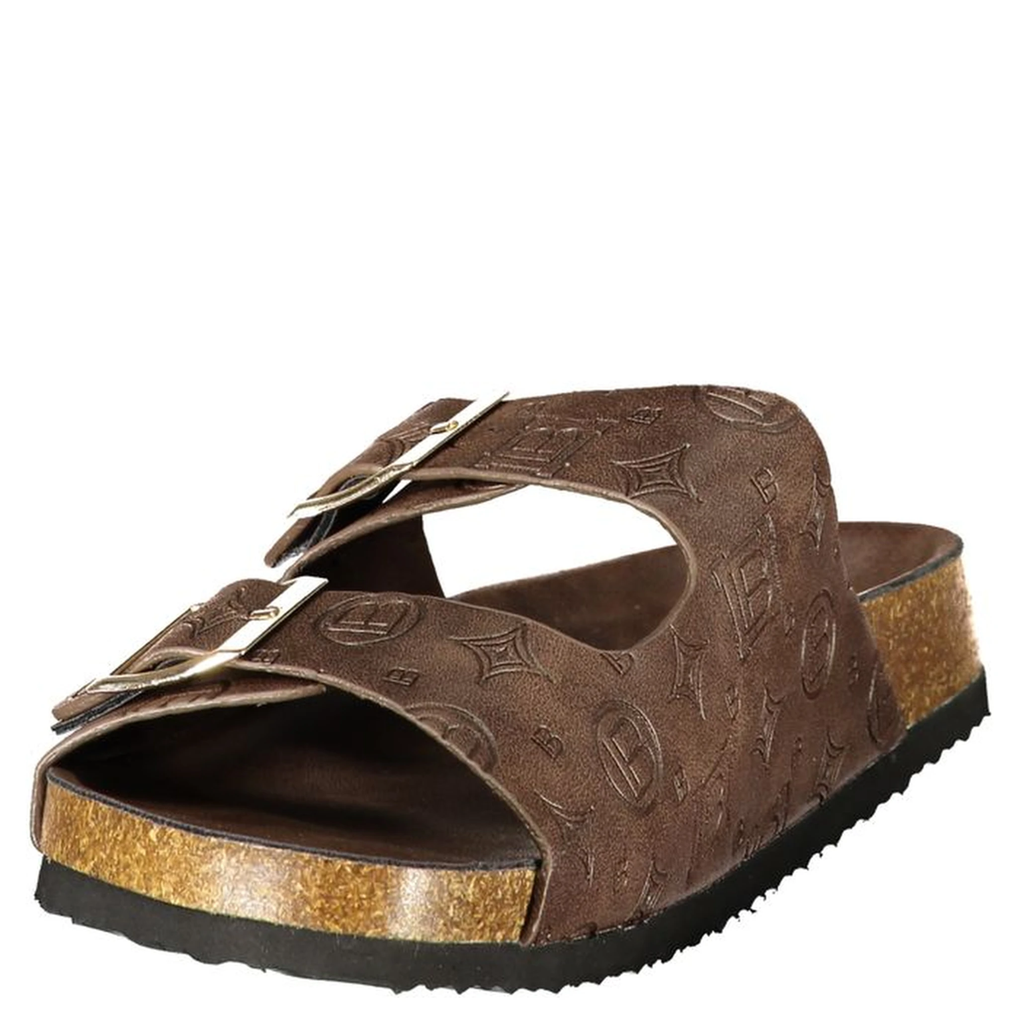 Brown Polyurethane Women's Sandal