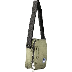 Green Polyester Shoulder Bag