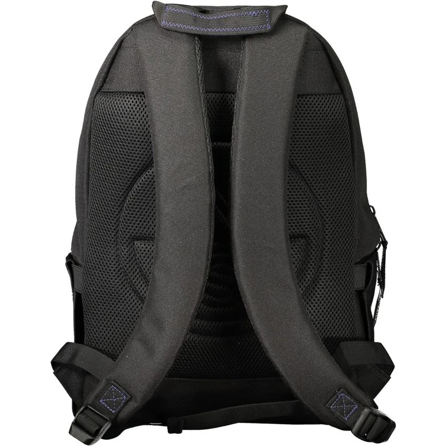 Black Polyester Backpack