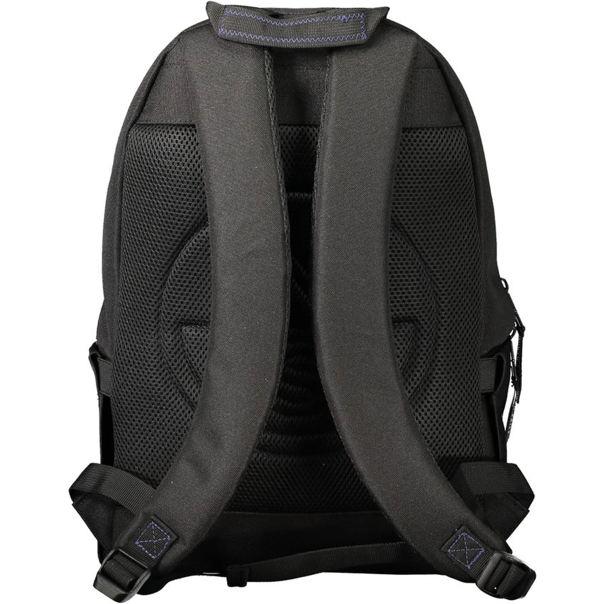 Black Polyester Backpack
