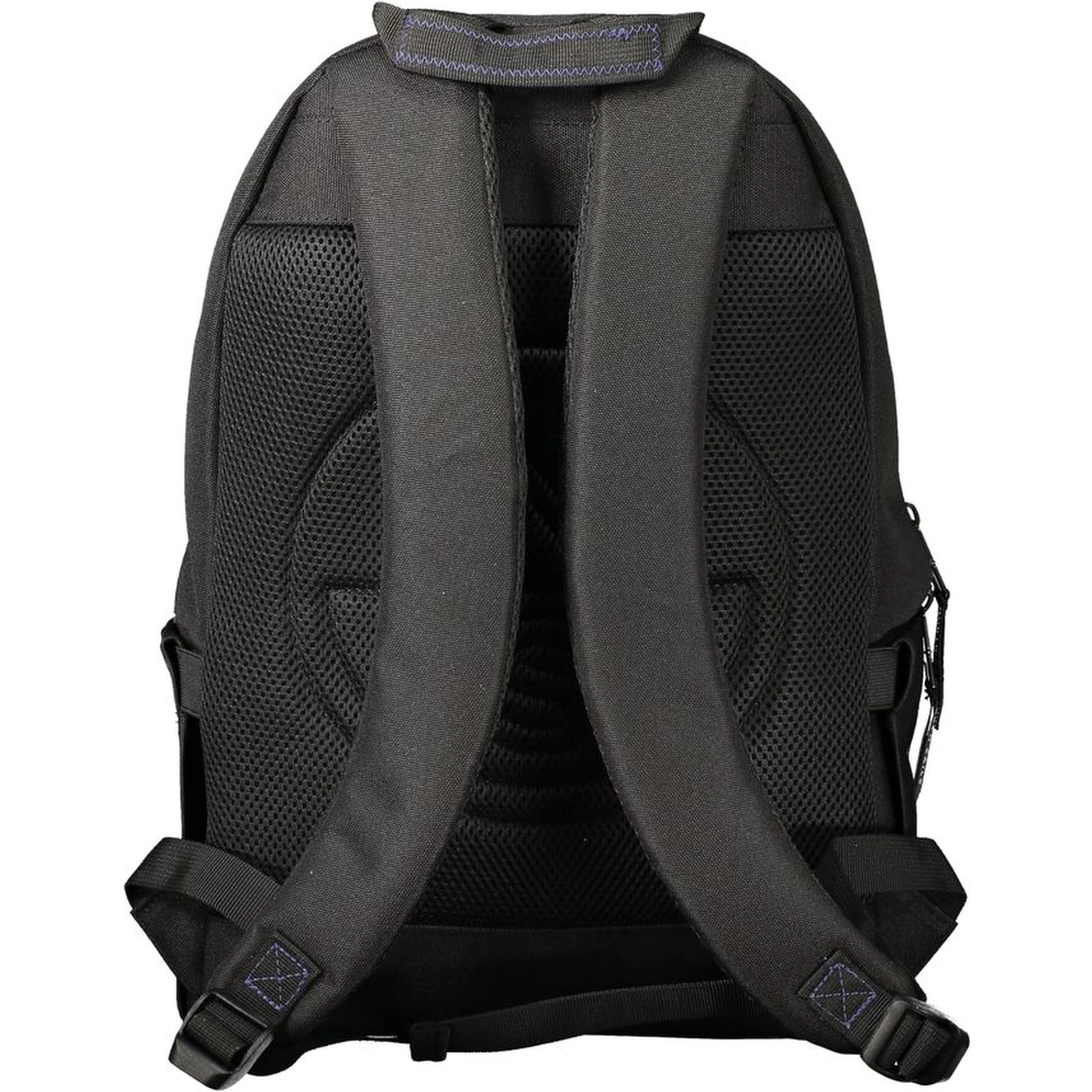 Black Polyester Backpack