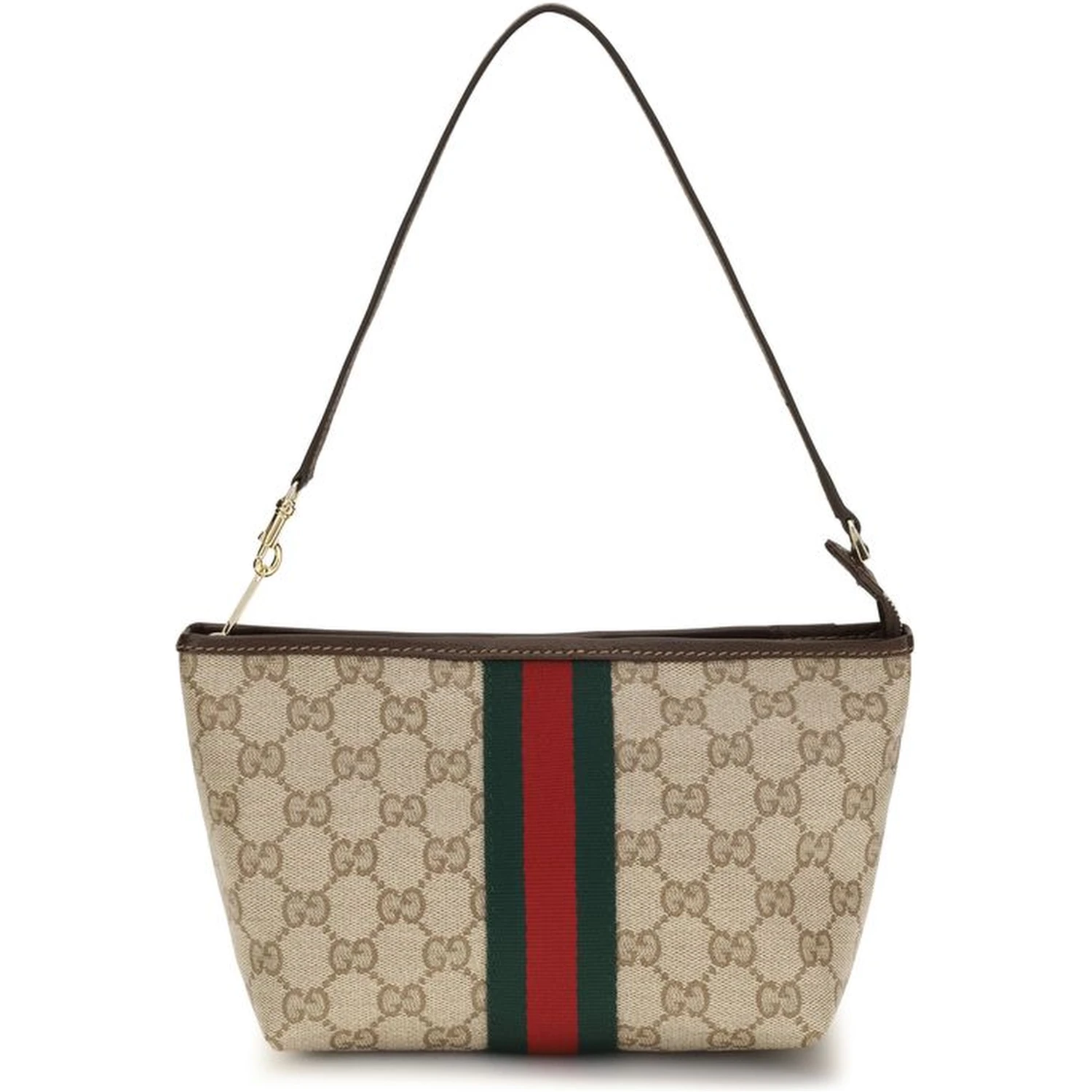 Beige Fabric Handbag
