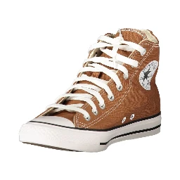 Brown Polyester Unisex Sneaker
