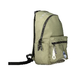 Green Polyester Backpack