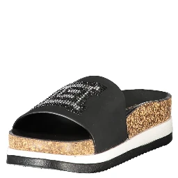 Nero Polyurethane Women's Slipper