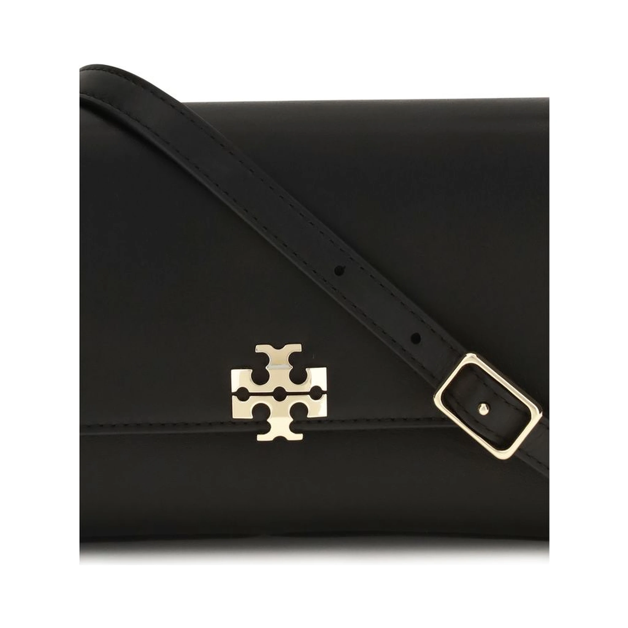 Black Calf Leather Bos Taurus Shoulder Bag