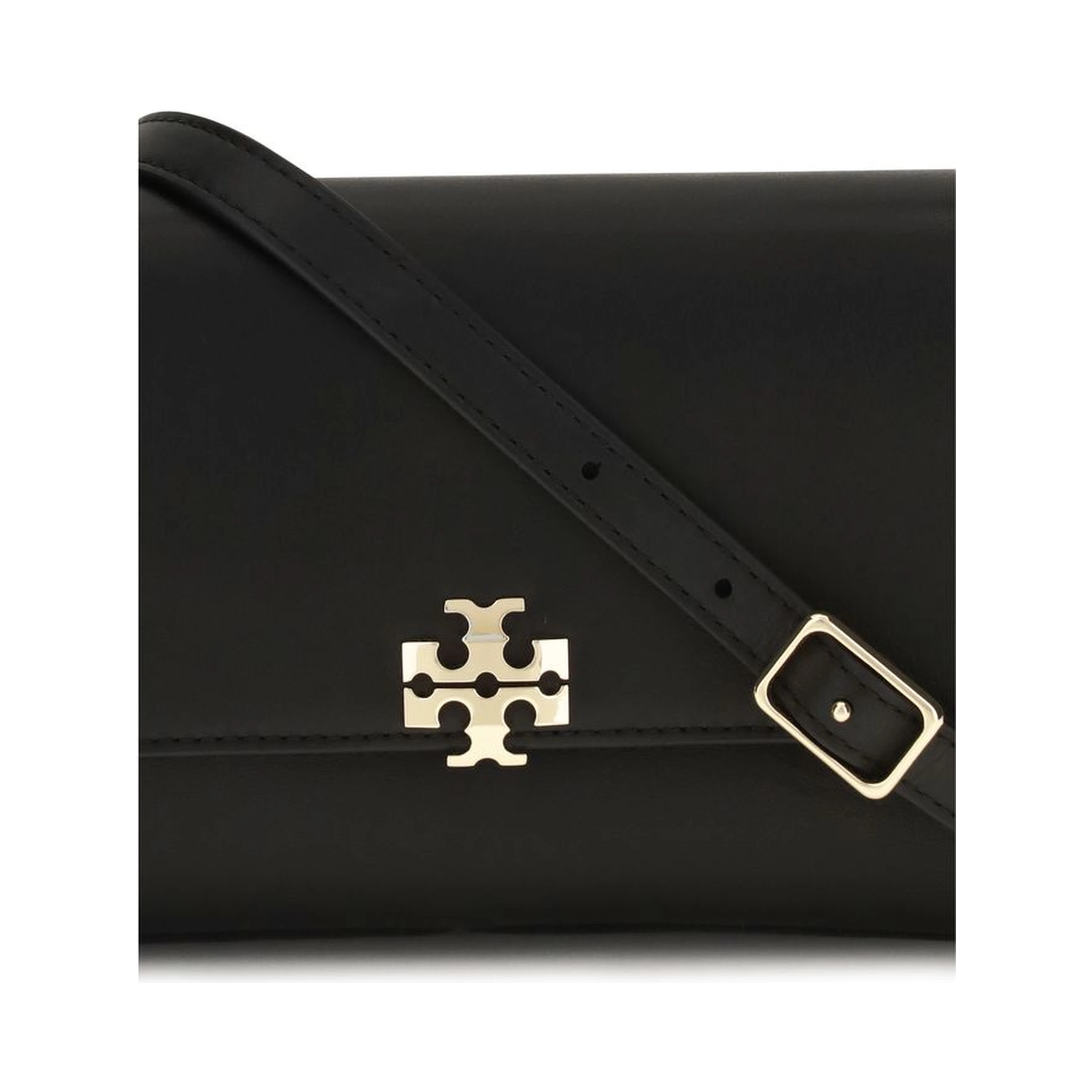 Black Calf Leather Bos Taurus Shoulder Bag