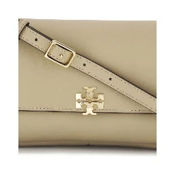 Beige Calf Leather Bos Taurus Shoulder Bag
