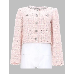 GIACCA BOUCLE CON PAILLETTES
